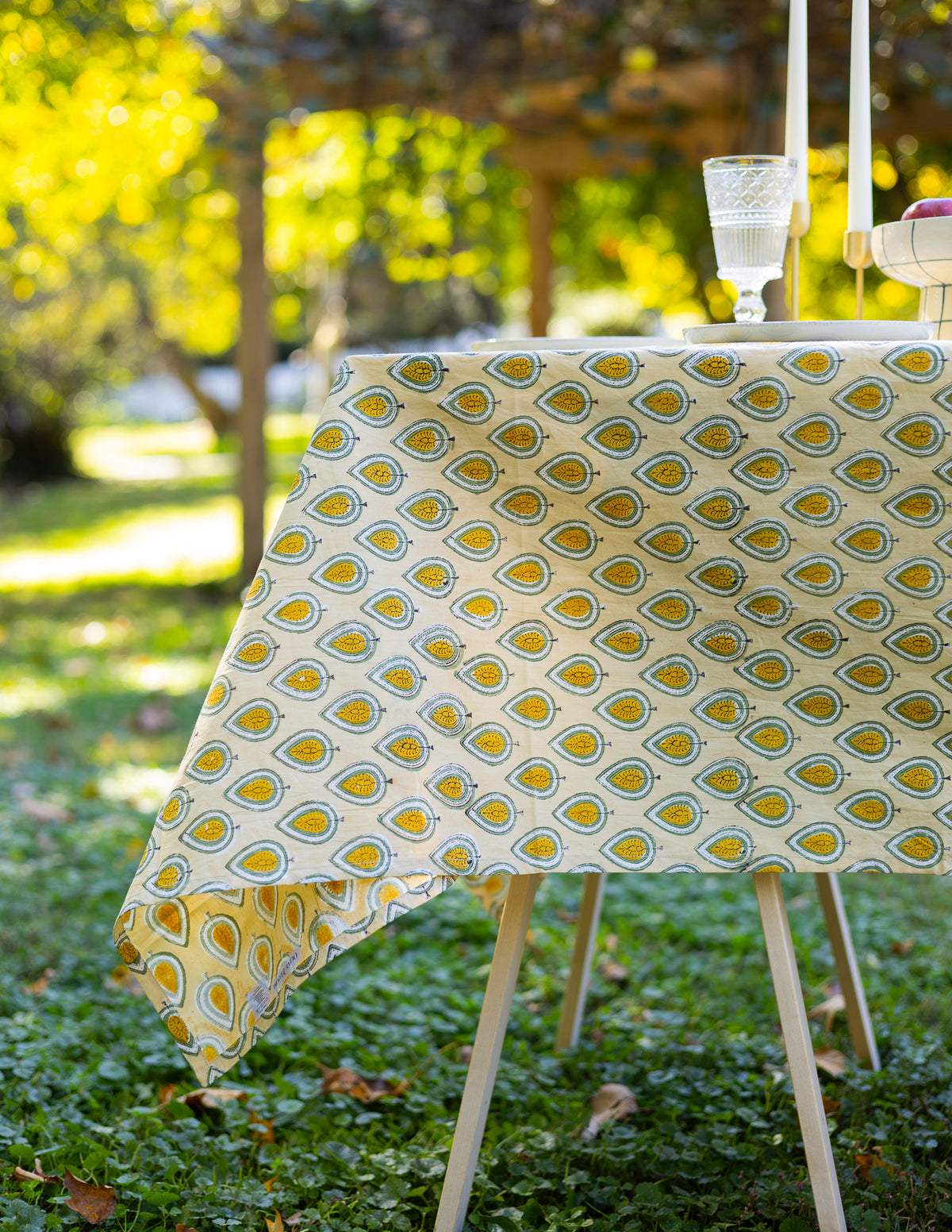Block Print Tablecloth