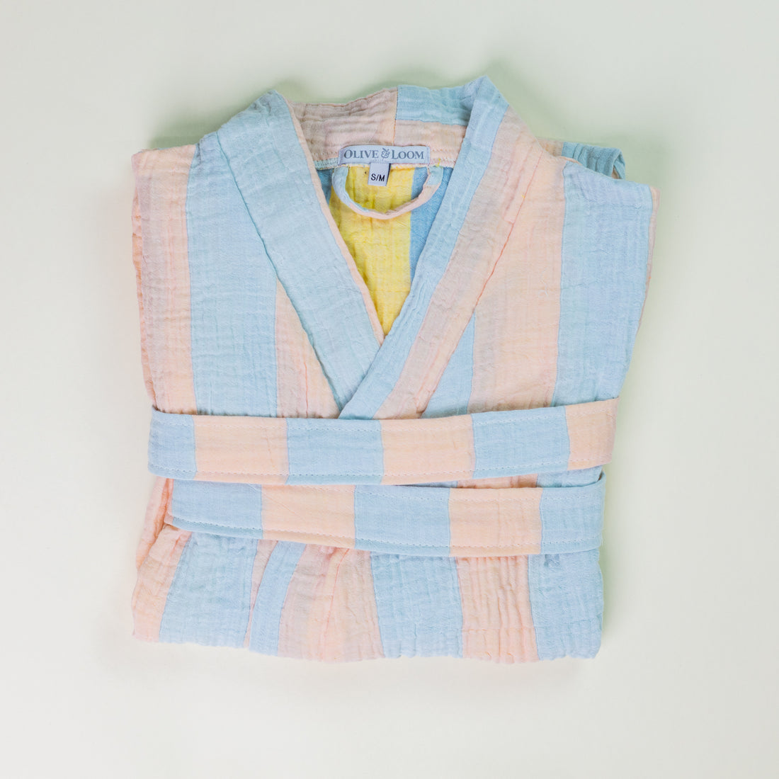 Muslin Striped Robe