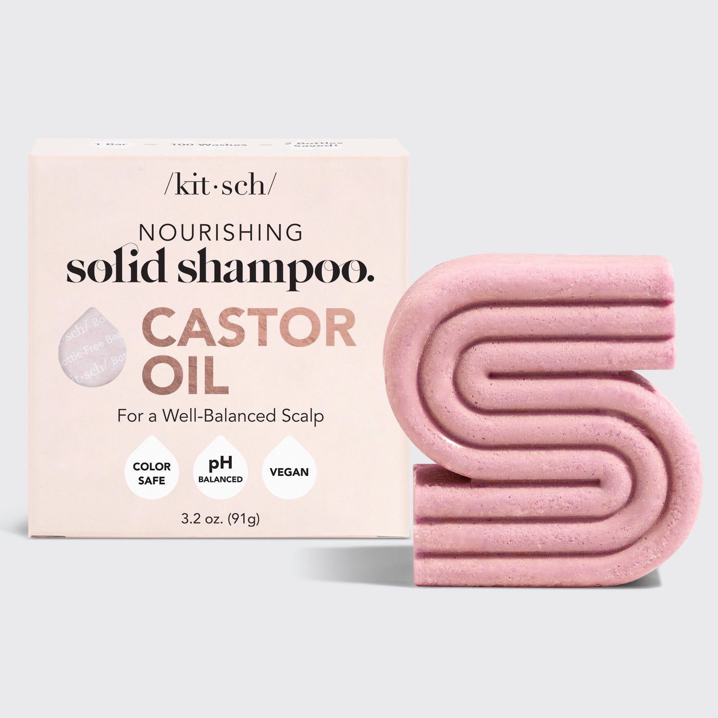 Solid Shampoo - Castor Oil