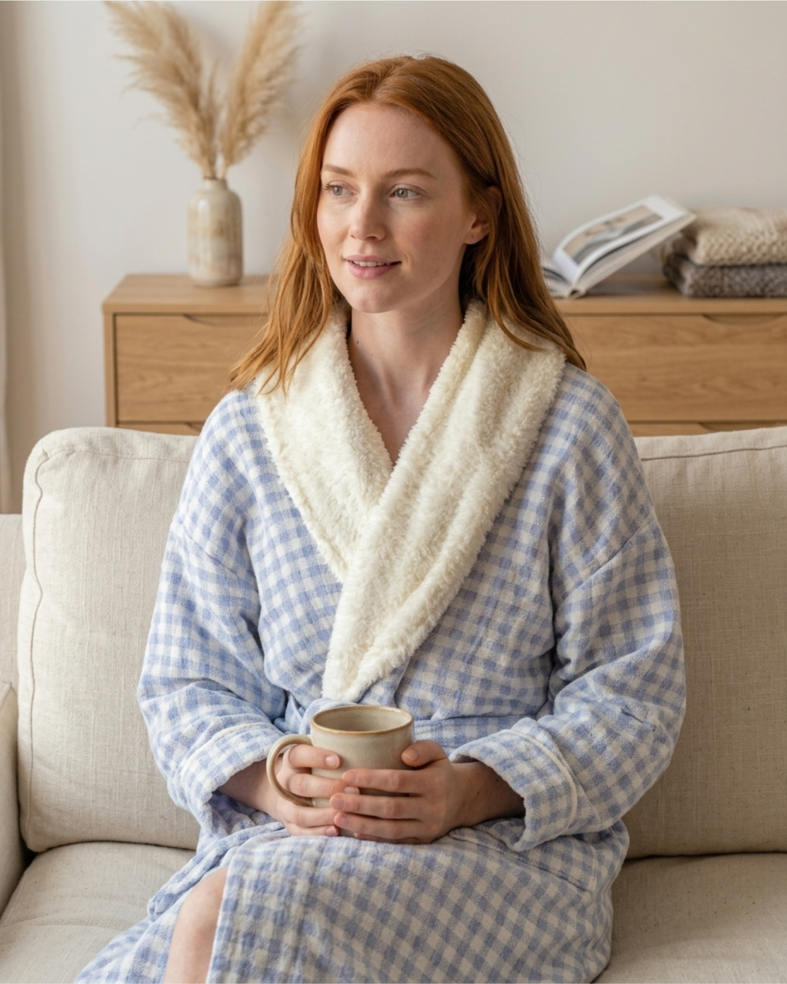 Fleece Cotton Spa Robe