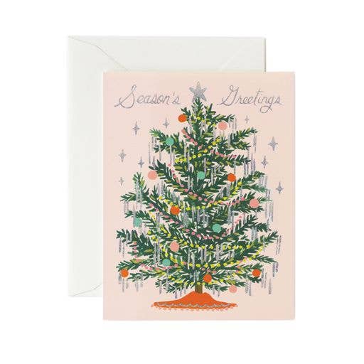 Tinsel Tree Holiday Card