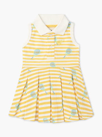 Pleated Kids & Baby Tennis Dress_tennis Time