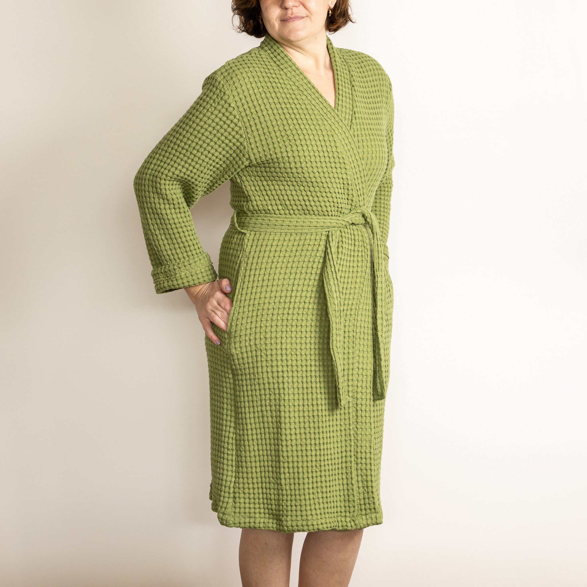 Turkish Cotton Waffle Robe