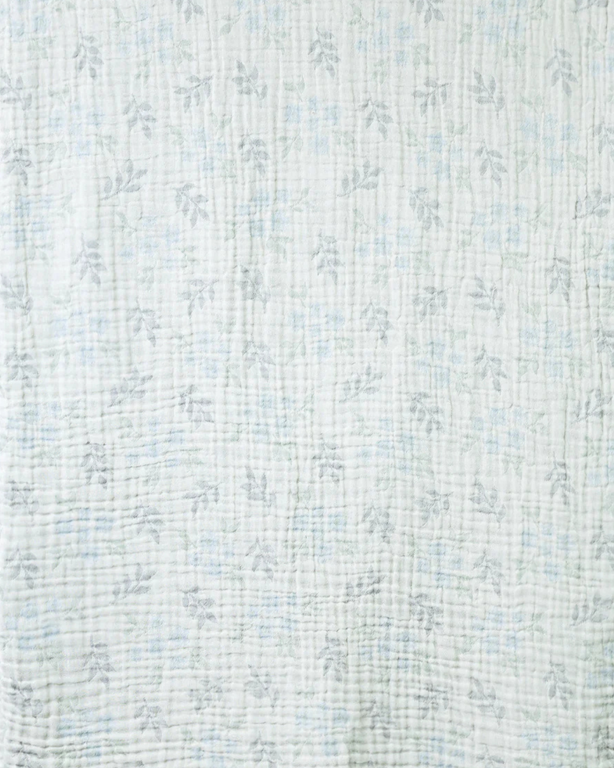 Floral Muslin Throw Blanket