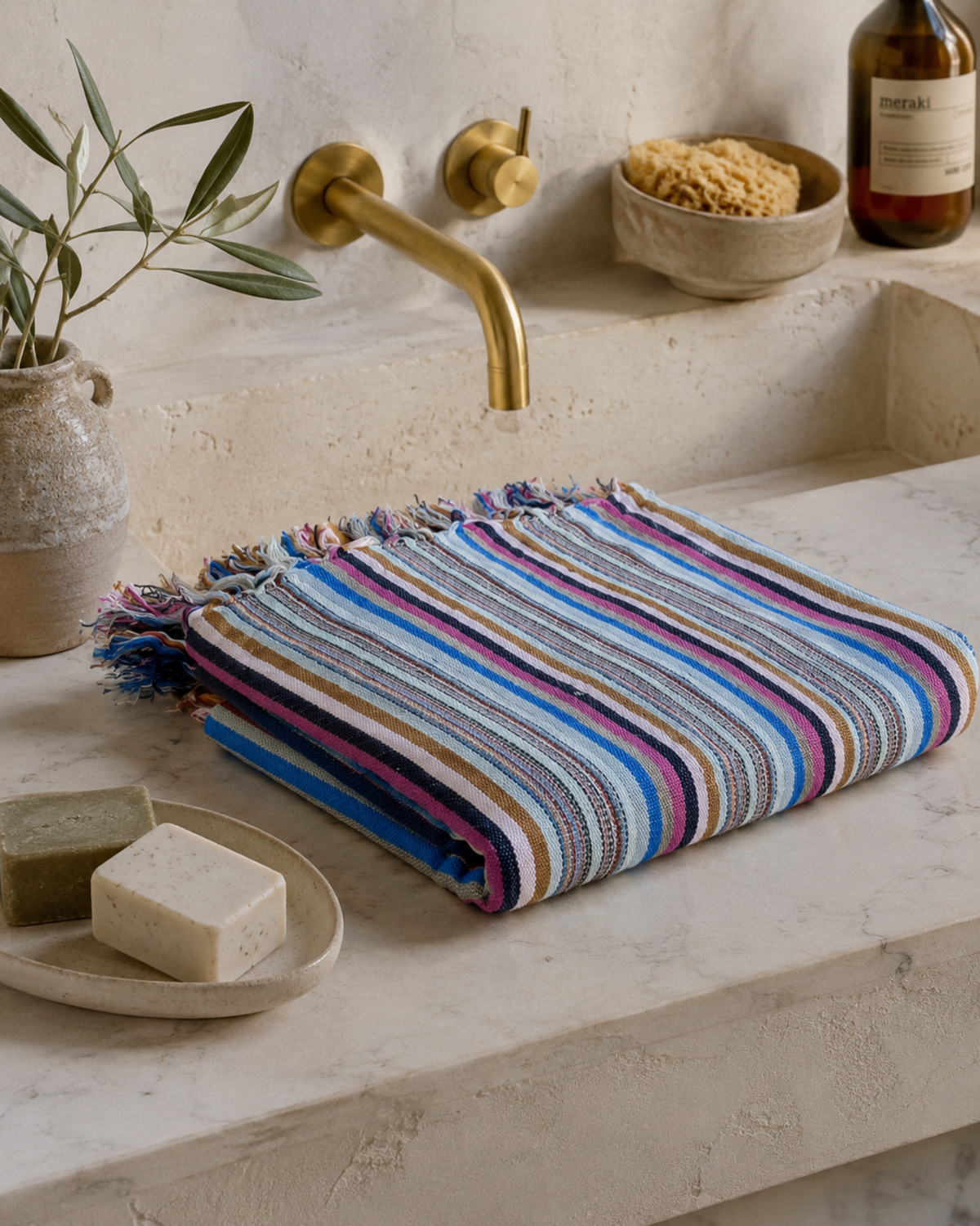 Nisi Stripe Turkish Towel