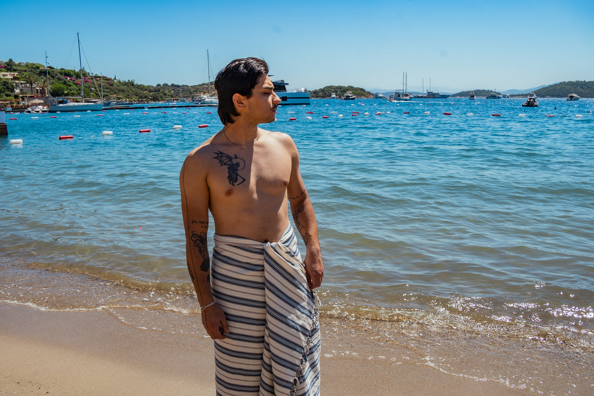 Coastal Charm Turkish Towel