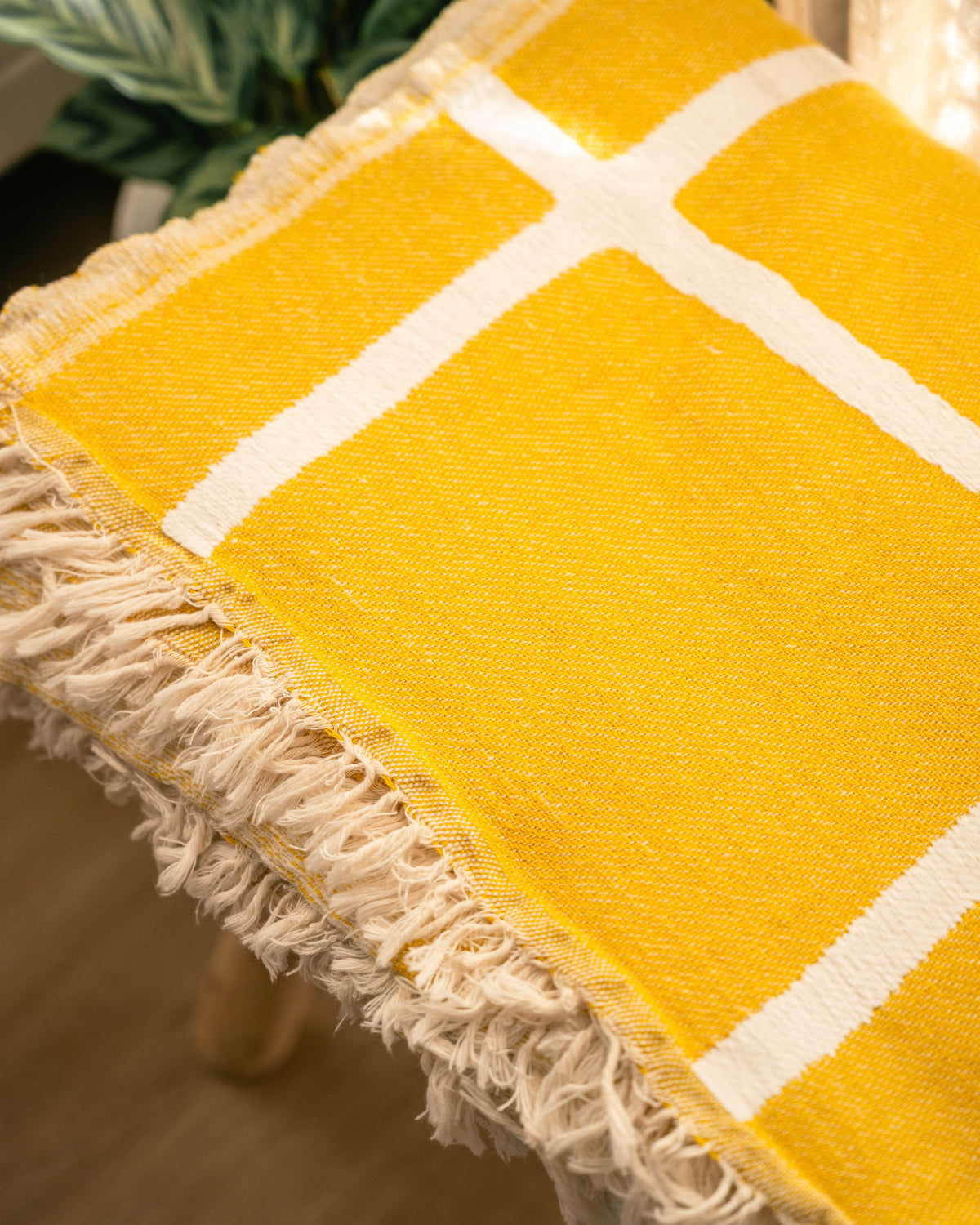 Lina Cotton Chenille Throw