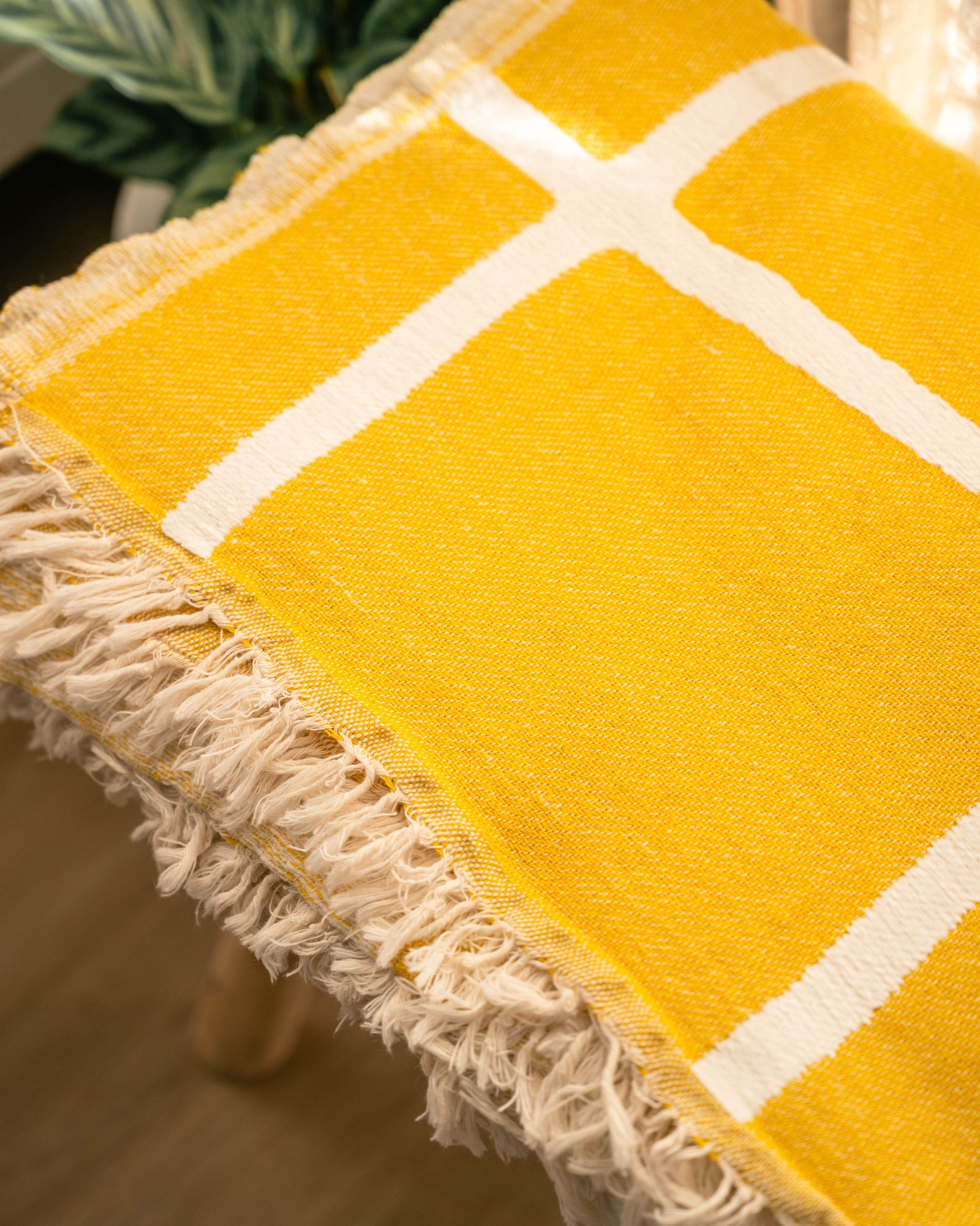 Lina Cotton Chenille Throw