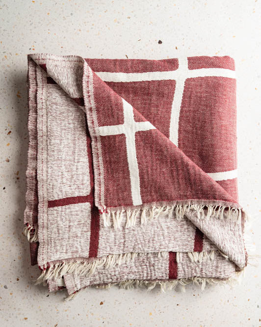 Lina Cotton Chenille Throw