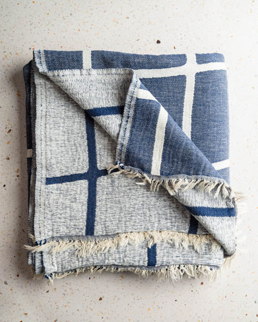 Lina Cotton Chenille Throw