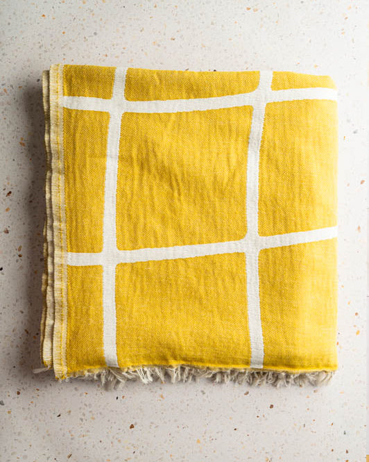 Lina Cotton Chenille Throw