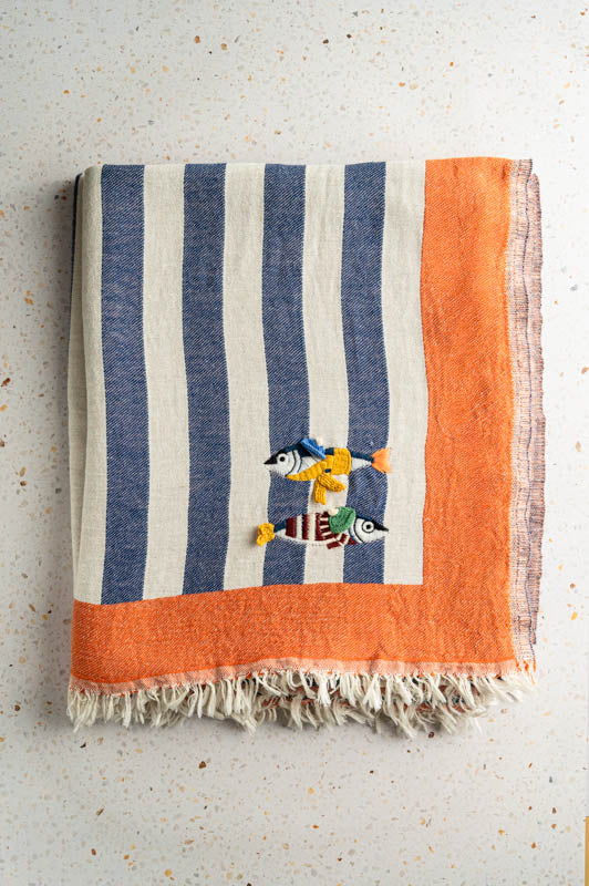 Maris Hand-Stitched Throw
