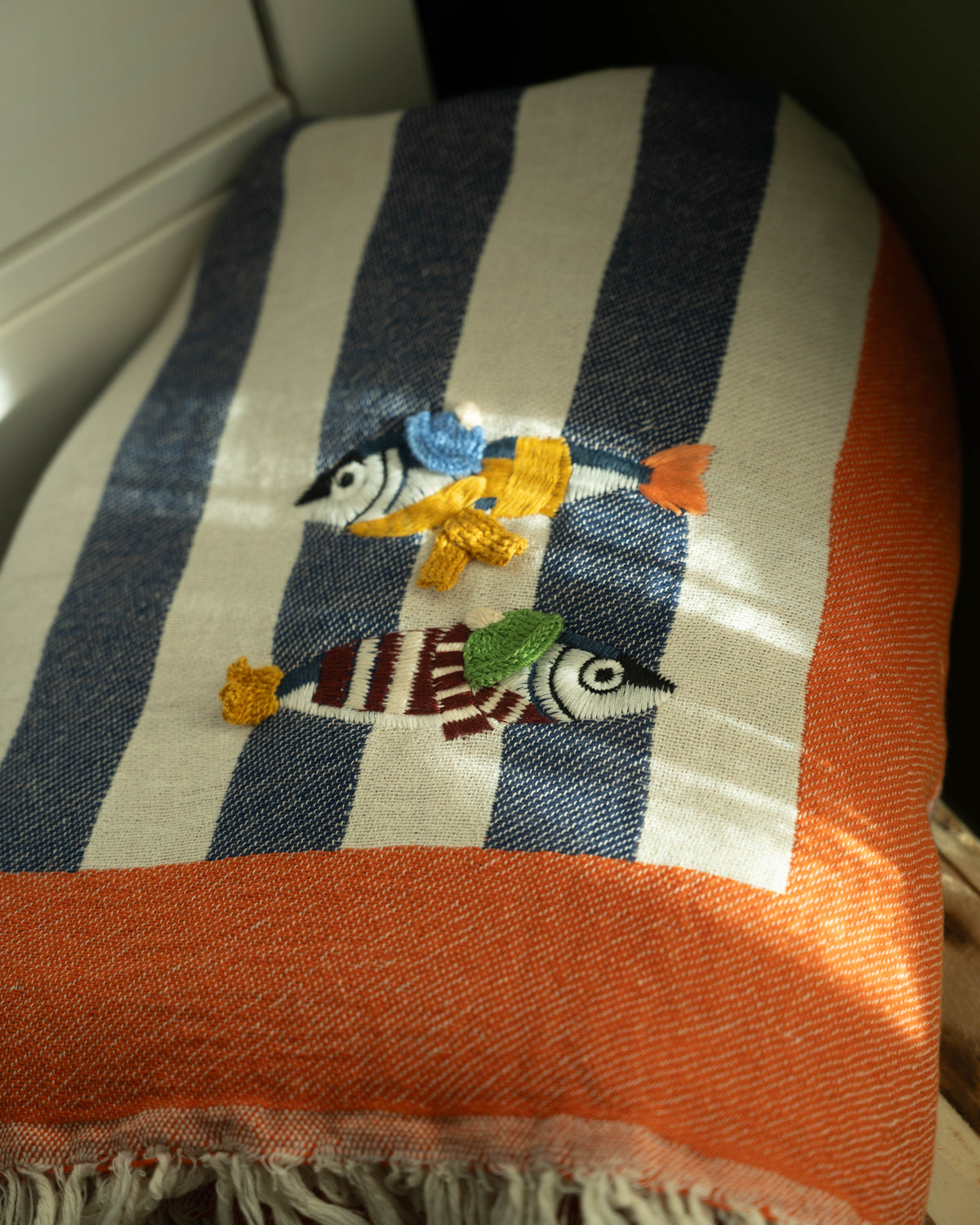 Maris Hand-Stitched Throw
