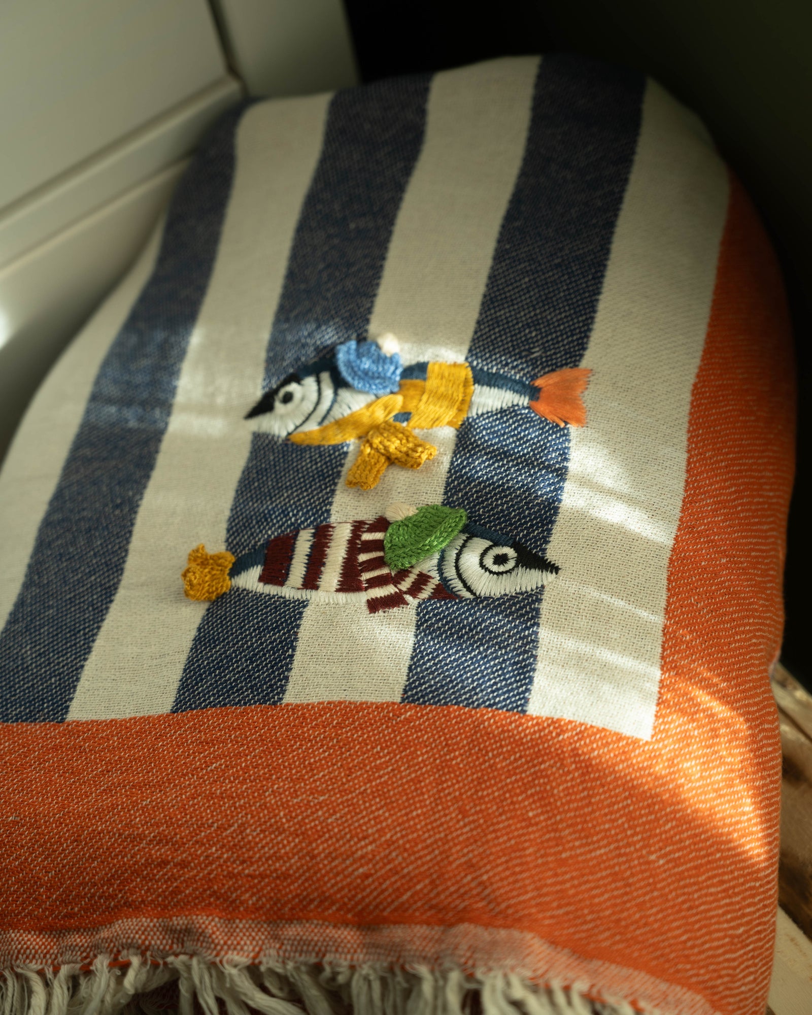 Maris Hand-Stitched Throw