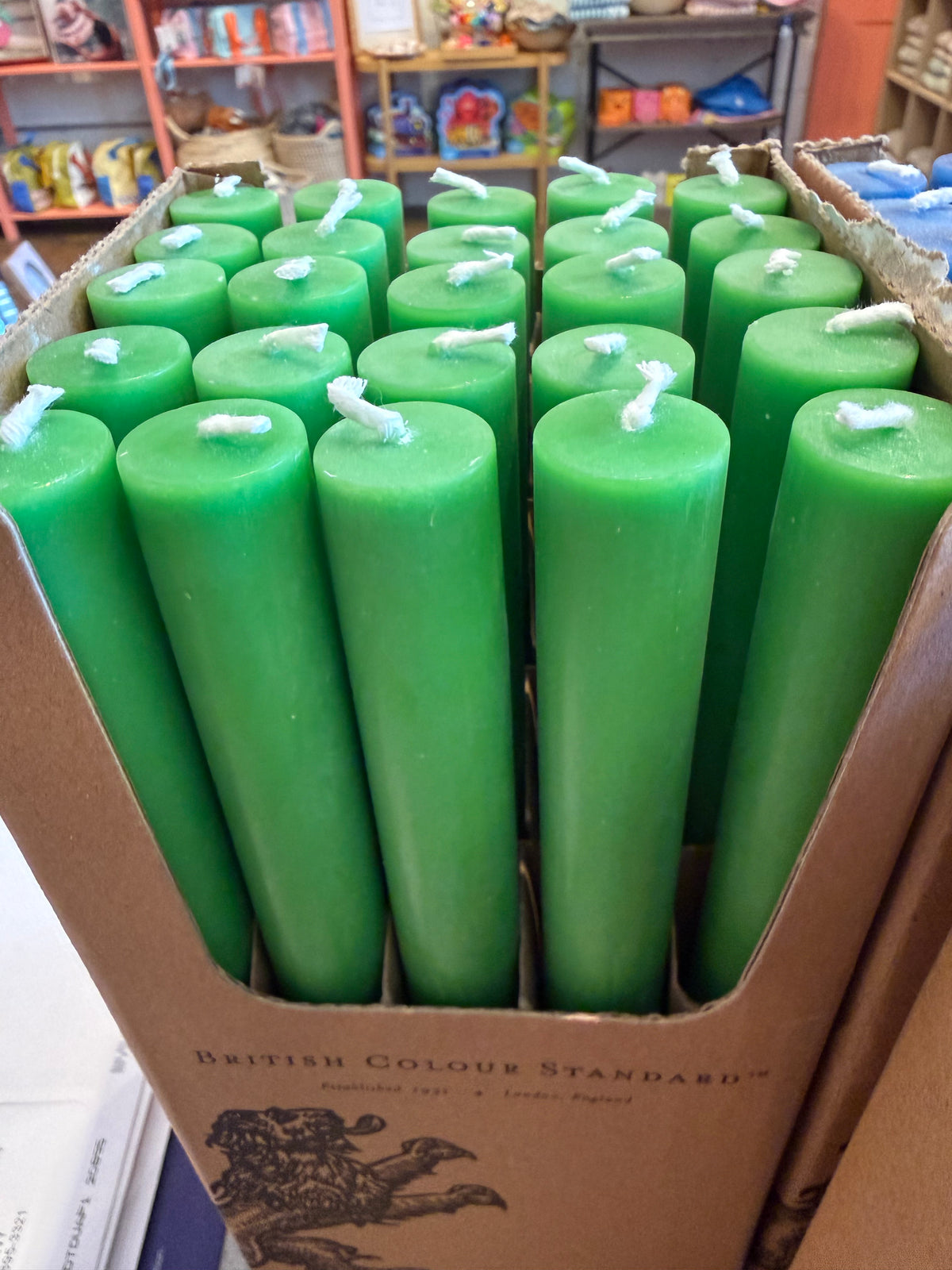 Bristish Colour Taper Candles