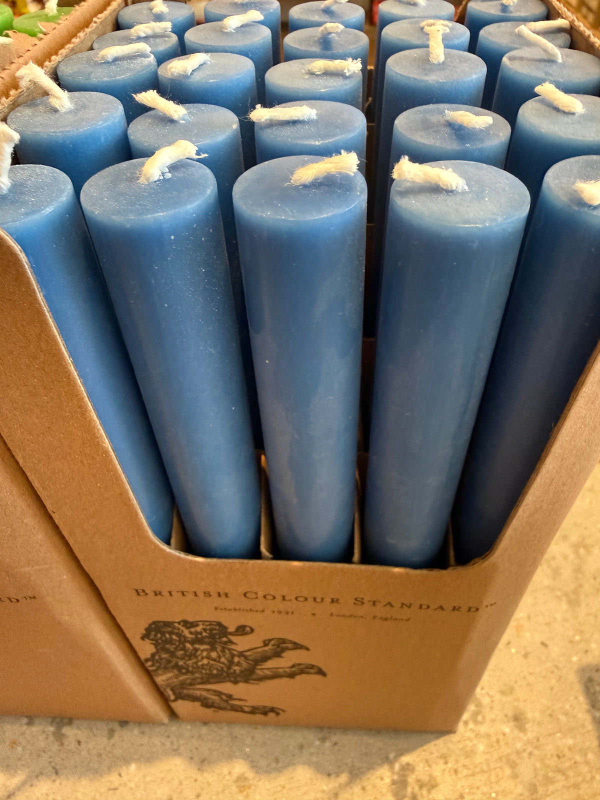 Bristish Colour Taper Candles