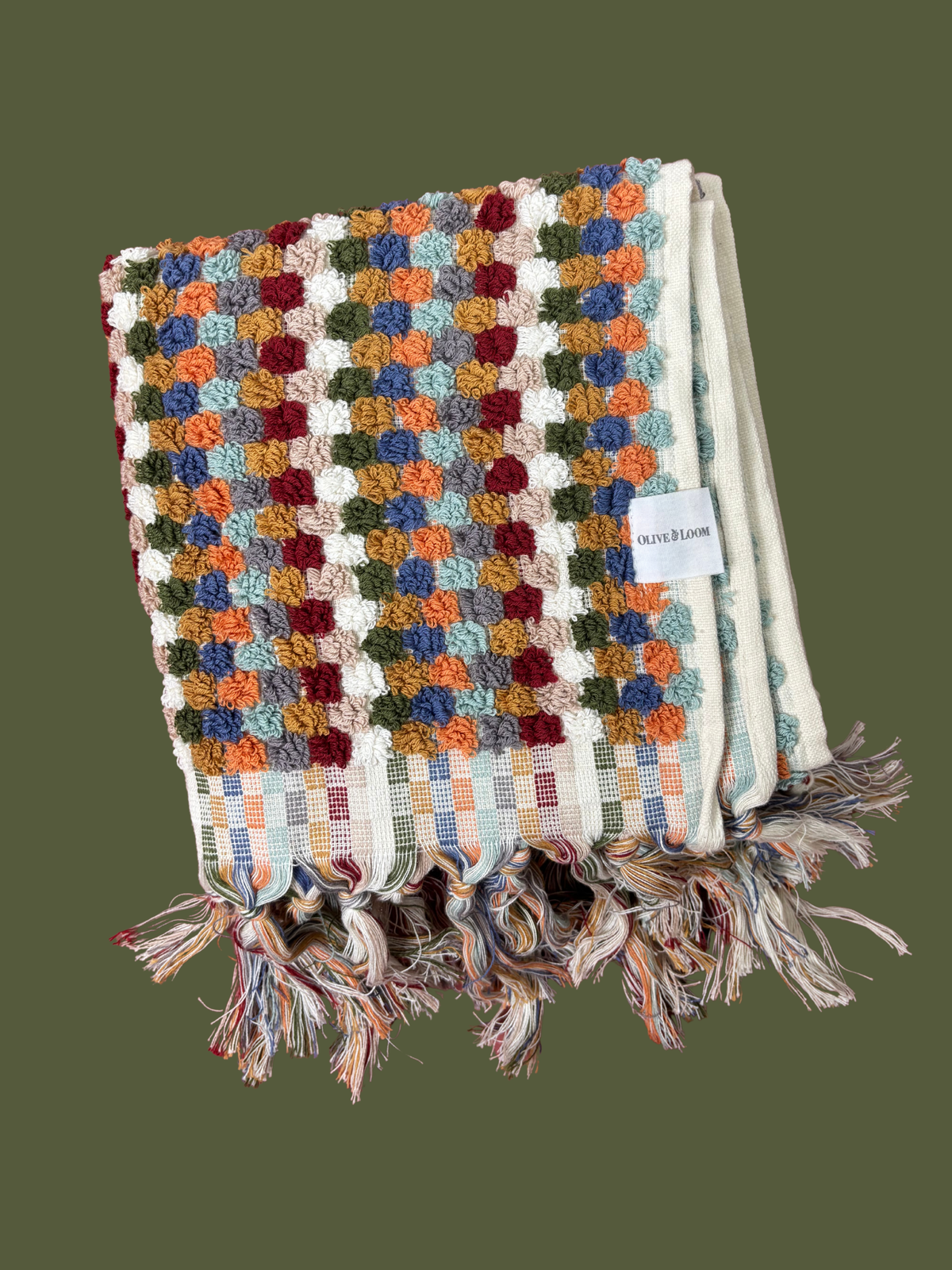 Marseille Dotted Hand Towel