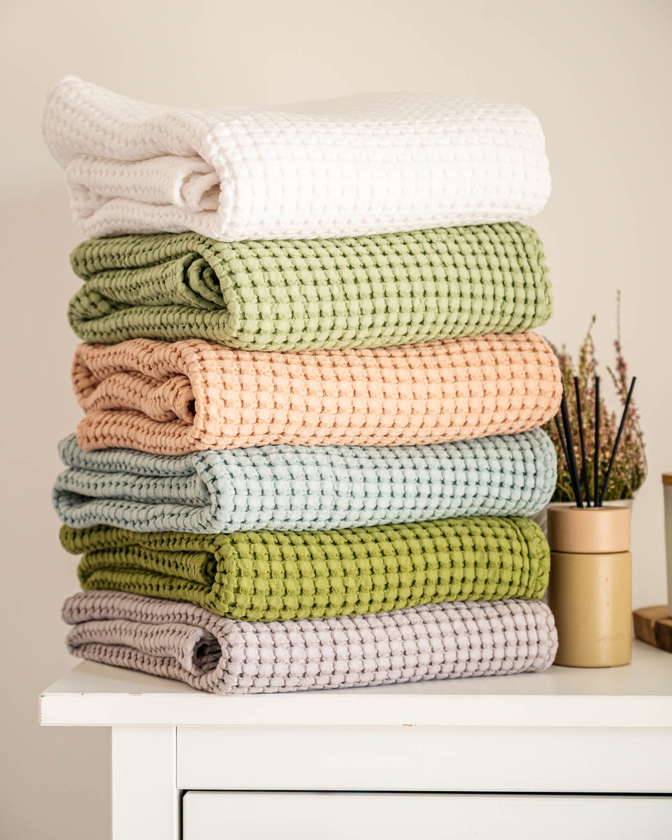 Airy Waffle Body Towel