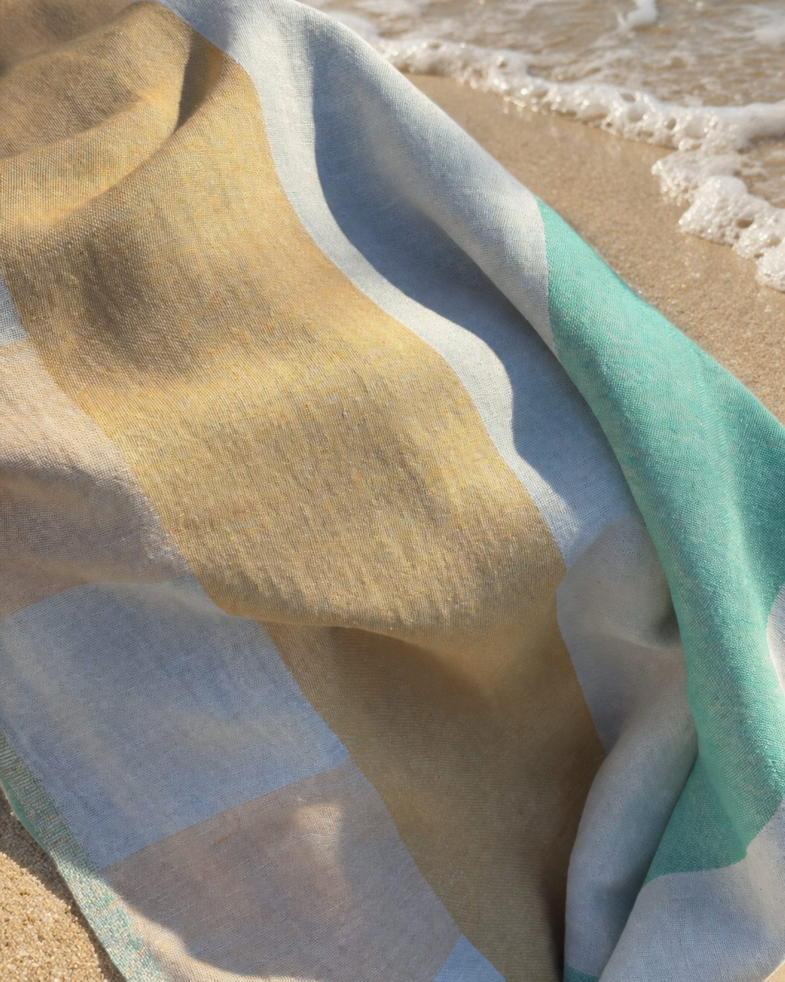 Dockside Dual Stripe Beach Towel