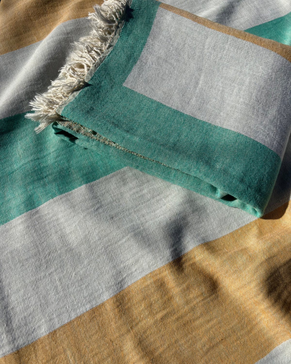 Dockside Dual Stripe Beach Towel