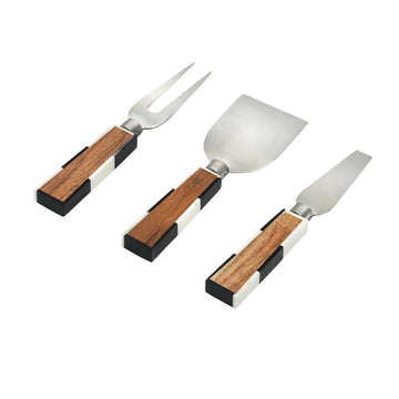 Chenonceau Checkerboard Cheese Tool Set