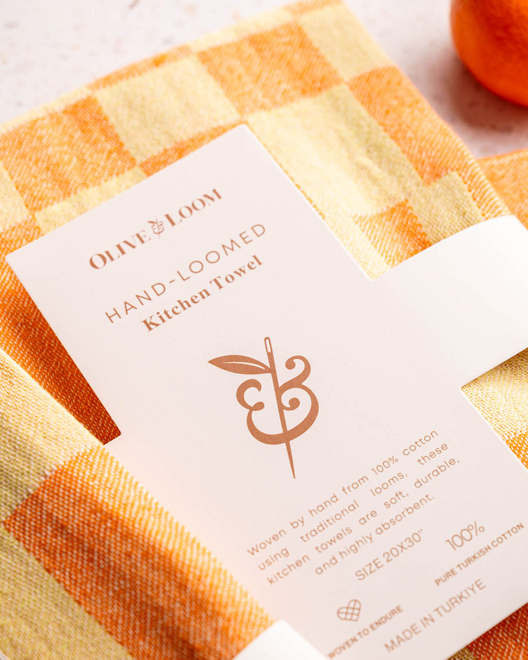 Blocks Geometric Kitchen Towel