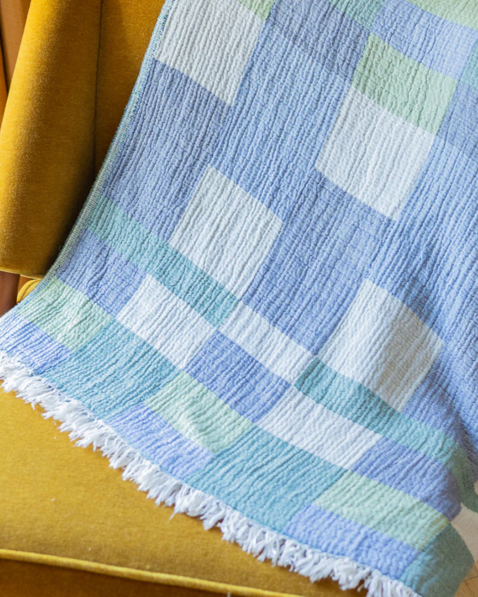 Bodrum Breeze Cotton Throw
