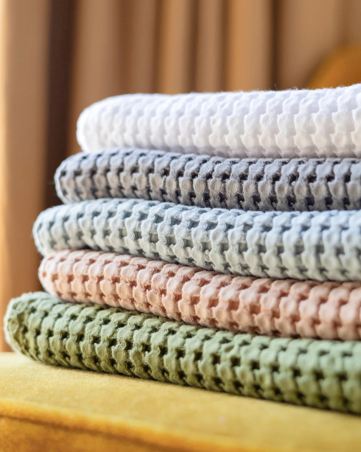 Airy Waffle Hand Towel