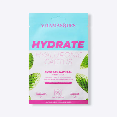 Hydrate Hyaluronic Cactus Face Sheet Mask