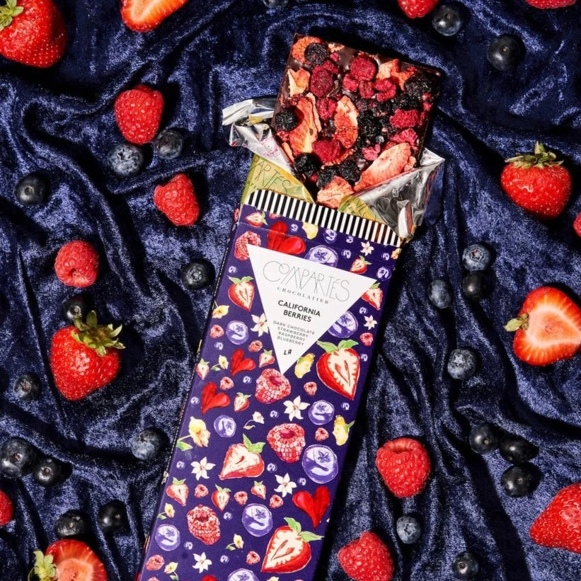 California Berries Dark Chocolate Strawberry Raspberry Blueberry