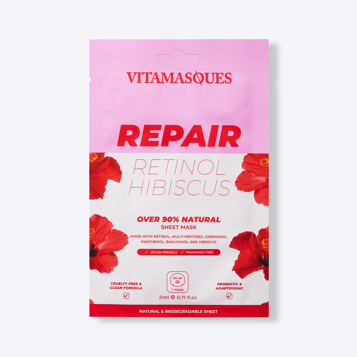 Repair Retinol Hibiscus Face Sheet Mask