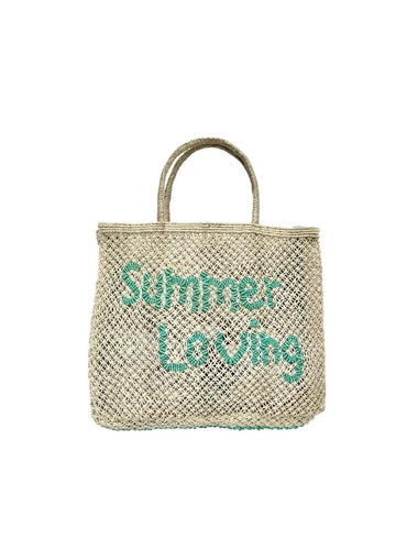 Summer Loving Jute Tote Bag