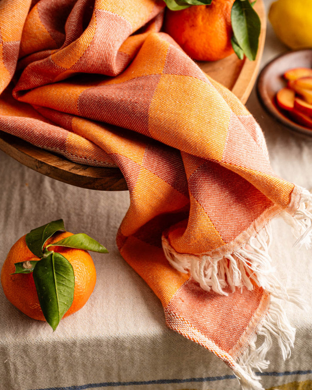 Pasta Hand-Stitched Towel Set