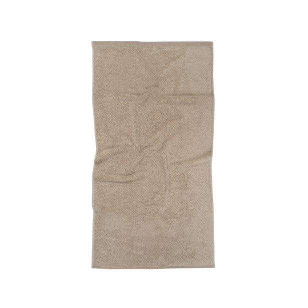 6 Body + 6 Hand - Sand Plush Turkish Cotton Towel