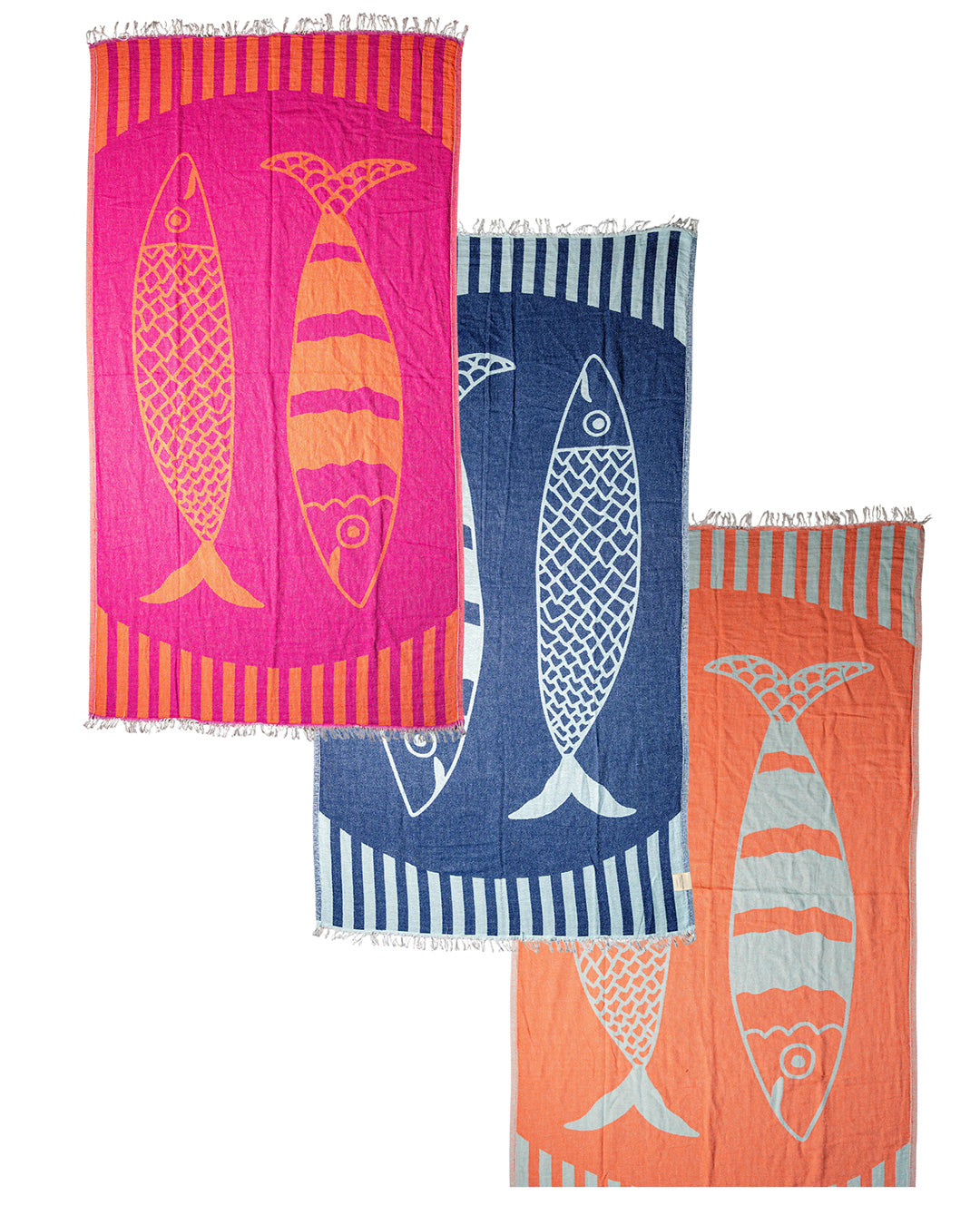 Sardine Beach Towel Trio