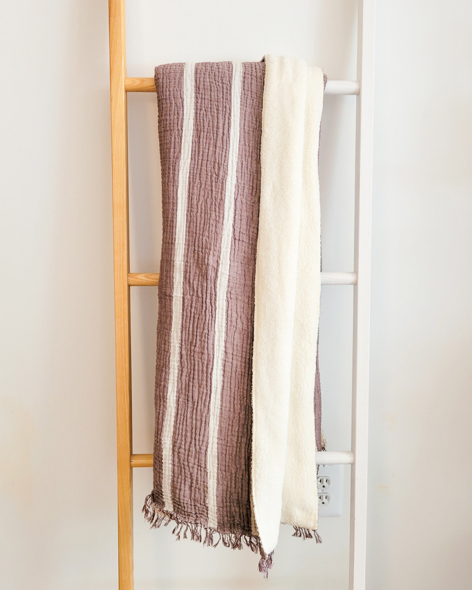 Signature Sherpa Throw Blanket
