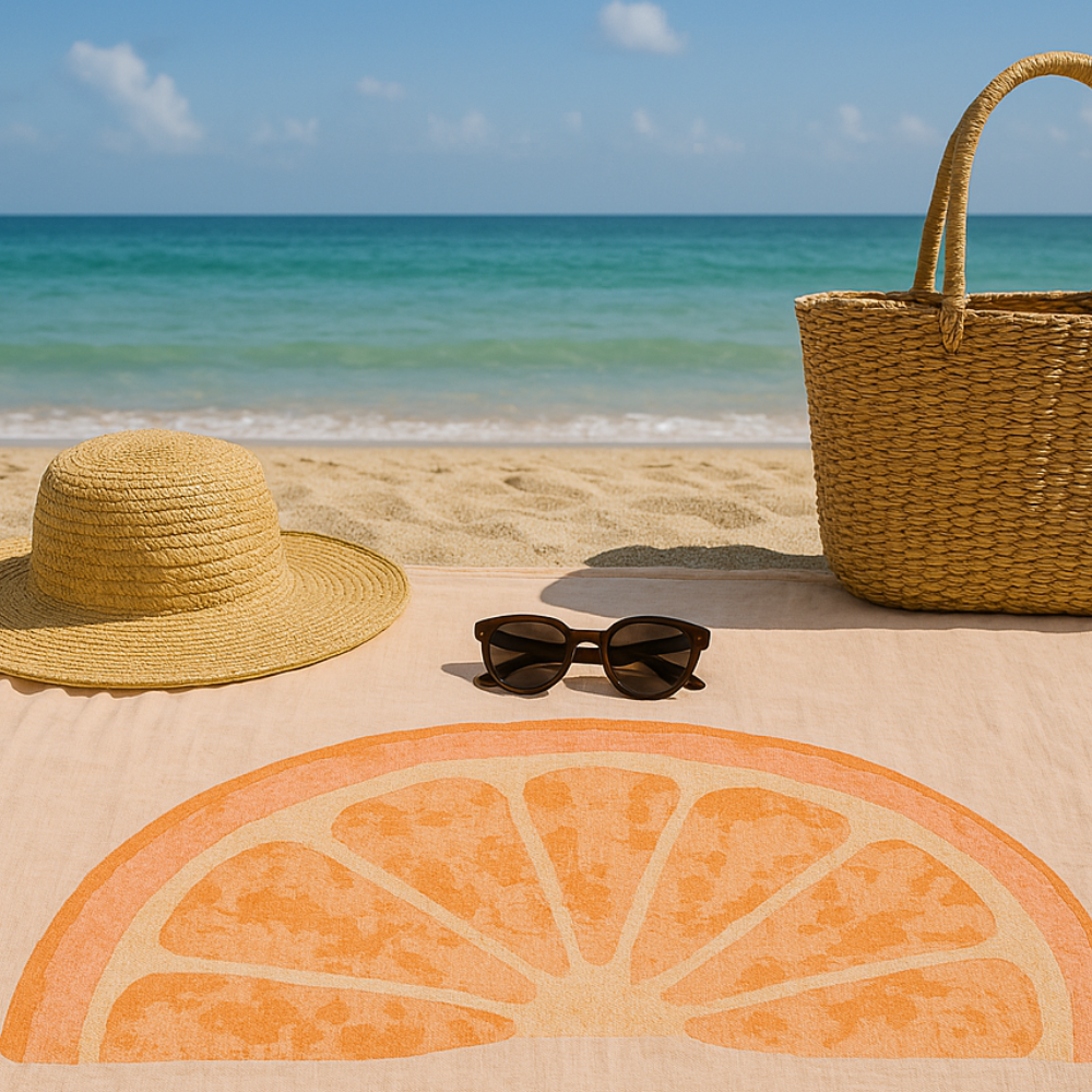 Tropical Bliss Turkish Beach Towel