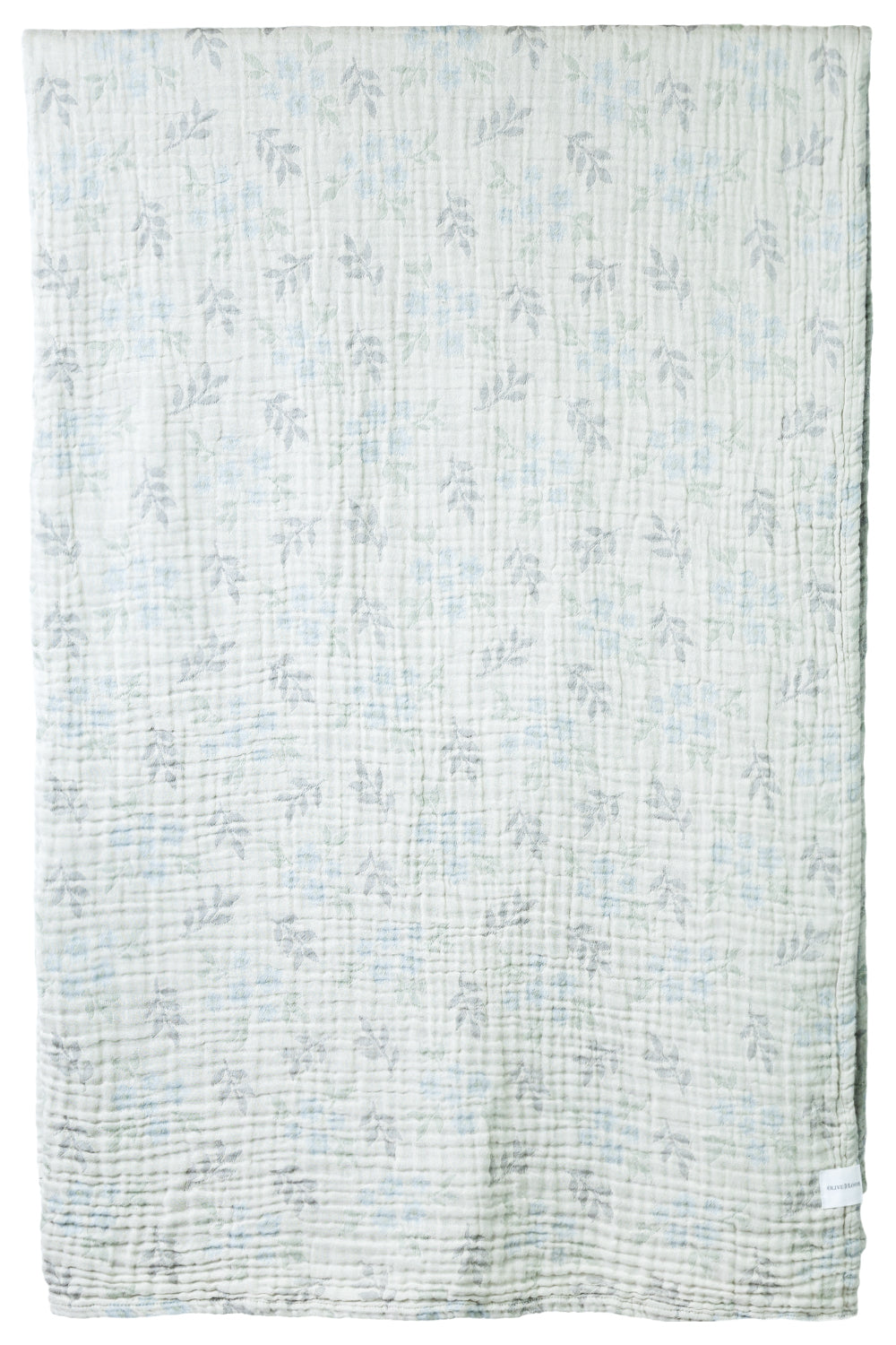 Floral Muslin Throw Blanket