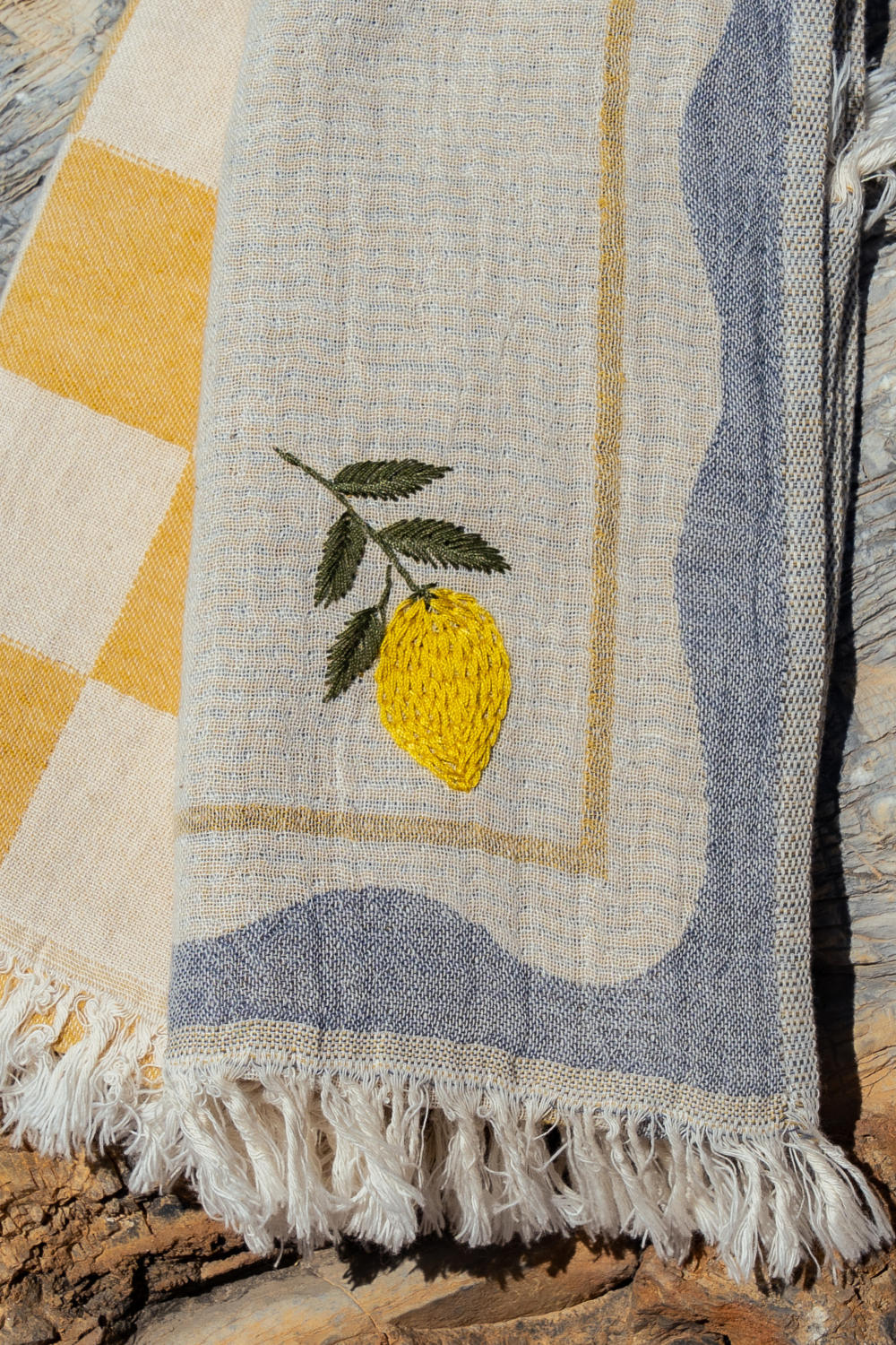 Pair of cotton kitchen towels