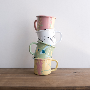 Splash Enamel Mug