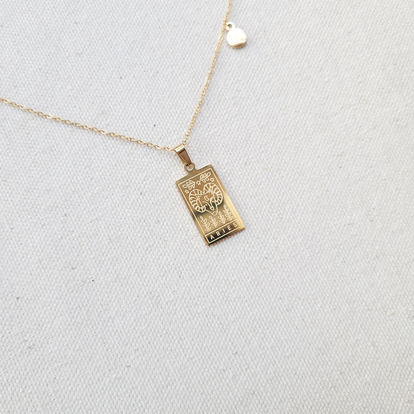 Square Zodiac Necklaces
