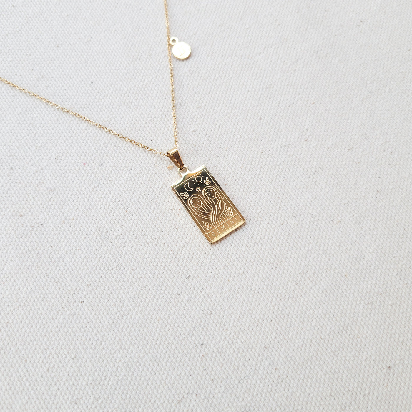 Square Zodiac Necklaces