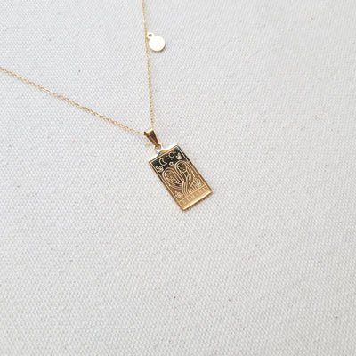 Square Zodiac Necklaces