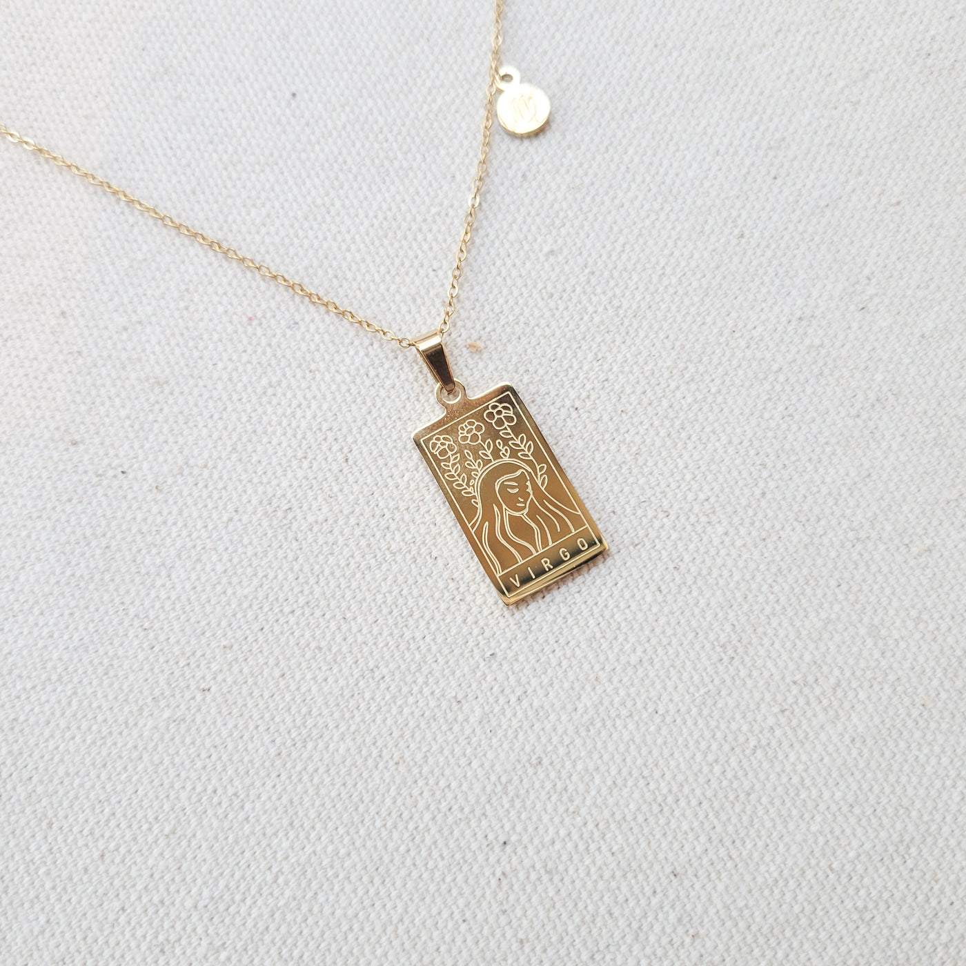 Square Zodiac Necklaces