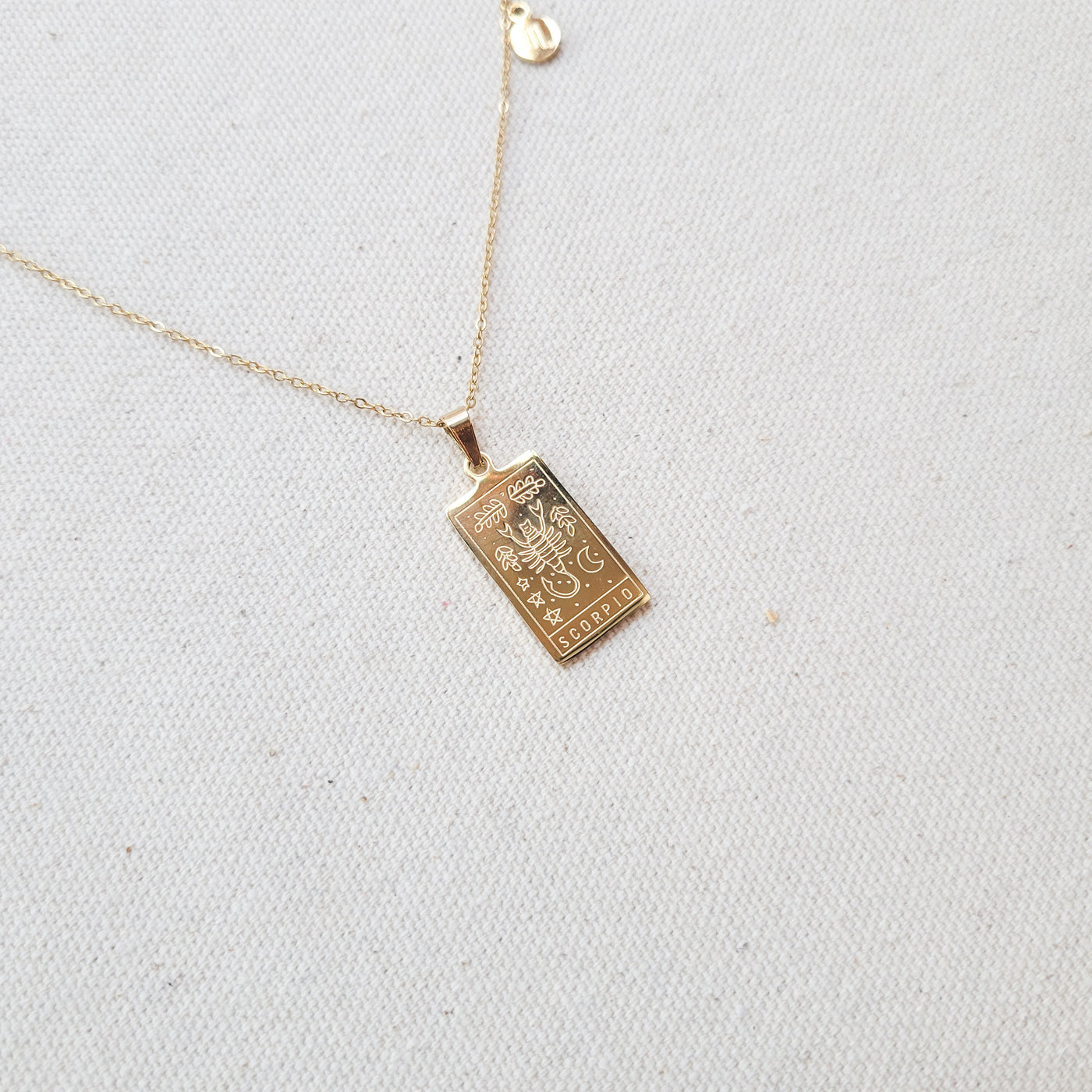 Square Zodiac Necklaces
