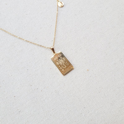 Square Zodiac Necklaces