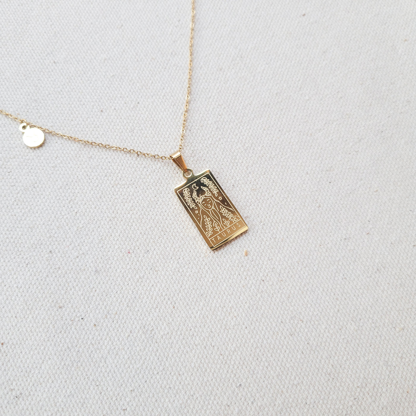 Square Zodiac Necklaces