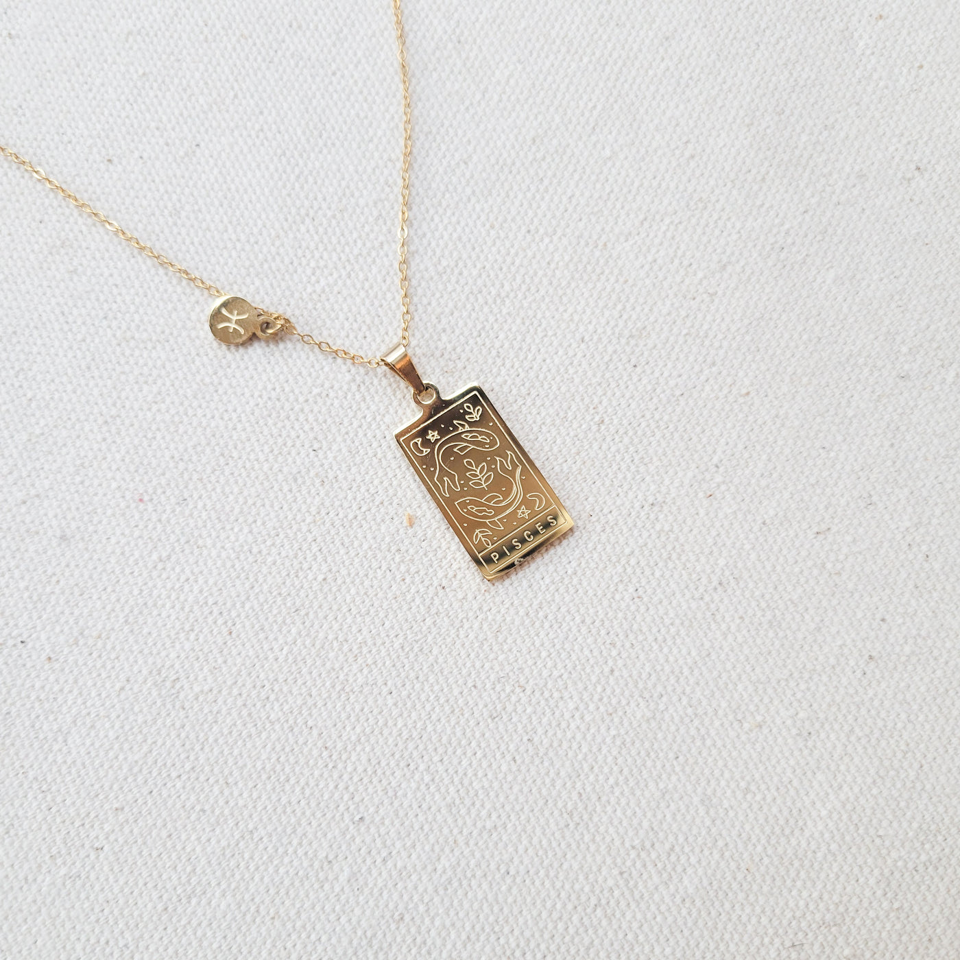 Square Zodiac Necklaces