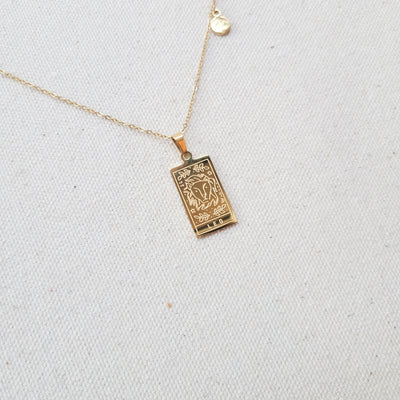 Square Zodiac Necklaces