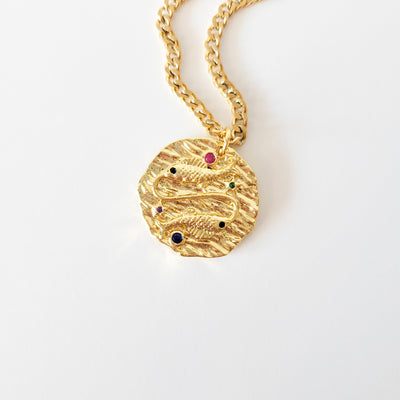 Gem Zodiac Necklaces